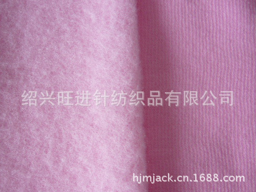 【供應廠家直銷服裝面料,生產拉絨布,雙面絨,等針織面料。】價格,廠家,圖片,針織面料,紹興旺進針紡織品-